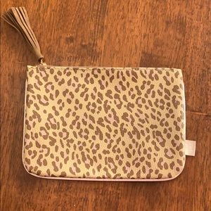 Leopard print cosmetic bag from IPSY